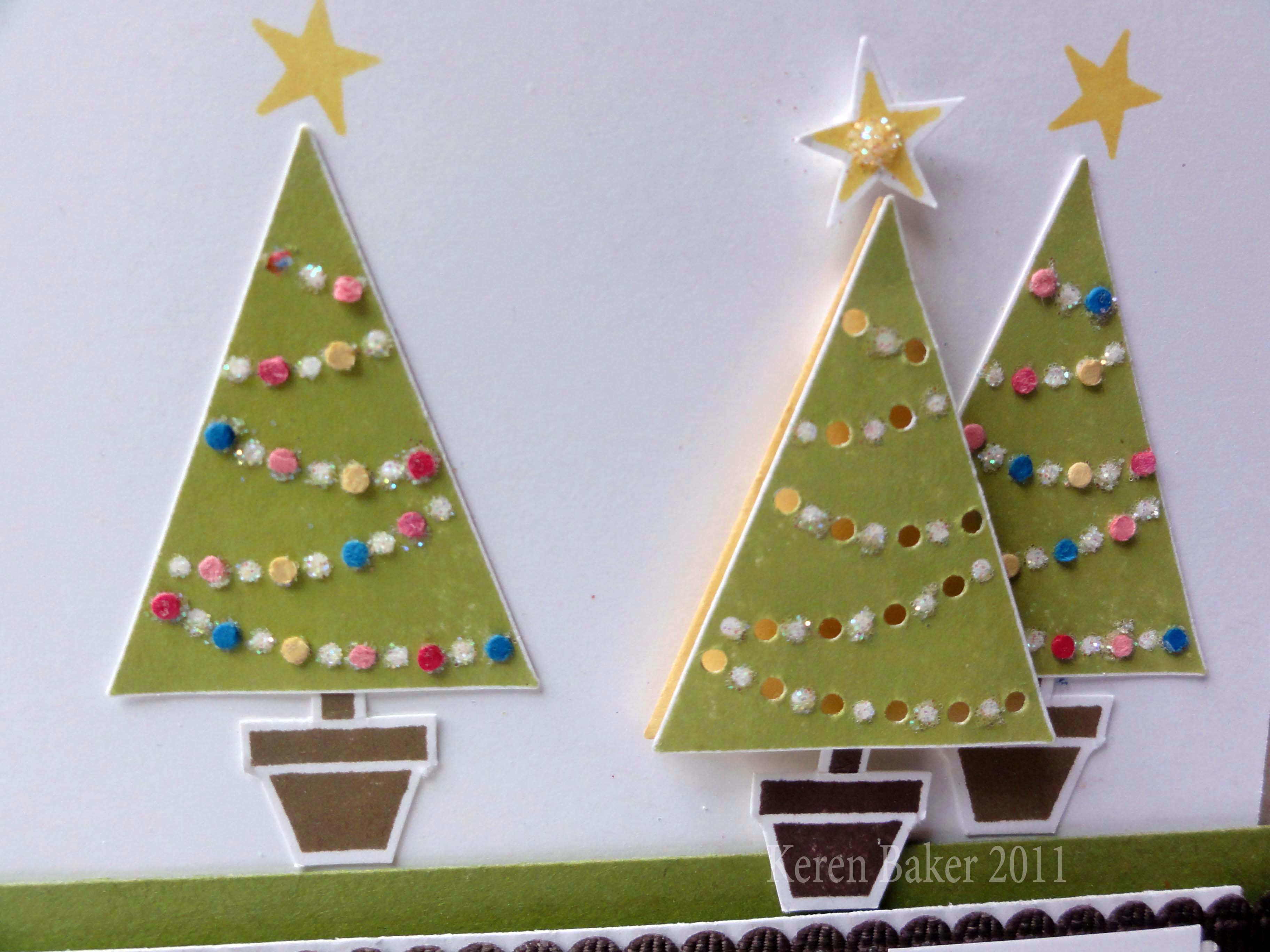 Christmas Tree Card & Half Term antics  Kerenbaker's Blog